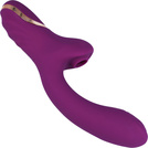 Silikonowy Wibrator Fioletowy Ssący Punktu G I Łechtaczki Masażer Pro LeLex