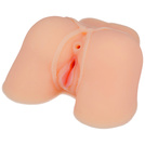 Realistyczne Pośladki Cyberskóra Wagina I Anal 3D Z Majtkami Premium LeLex