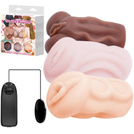 ZESTAW TRZECH MASTURBATORÓW - MEGA ORGAZM POCHWY 3 KOLORY