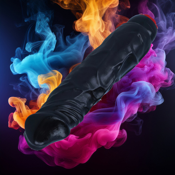 WIBRATOR ŻYLASTY DUŻY PENIS JAK ŻYWY MEGA ORGAZM DUŻY ŻELOWY MĘSKI CZŁONEK