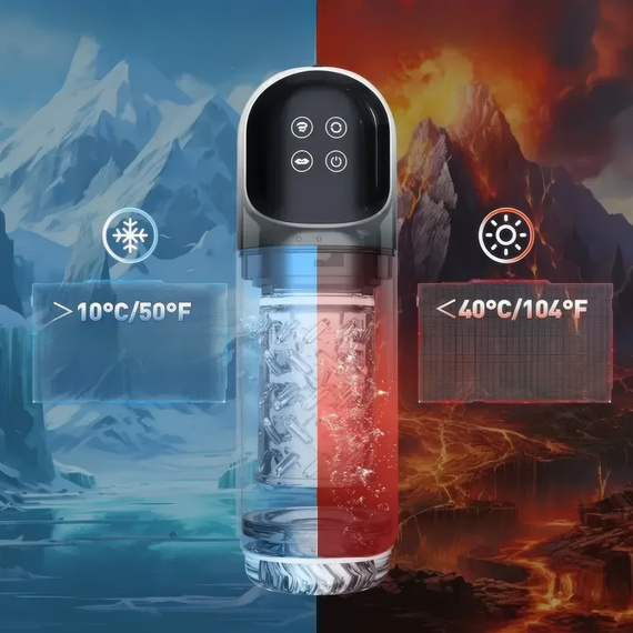 OBROTOWY MASTURBATOR MĘSKI WIELOFUNKCYJNY POMPKA PRÓŻNIOWA WYPUSTKI ORGAZM