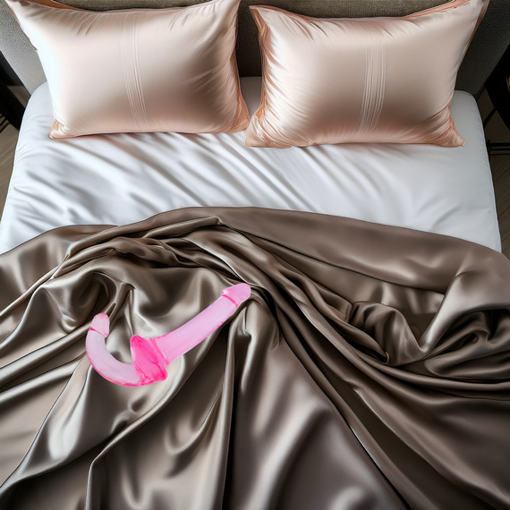 SAMONOŚNY STRAP ON PODWÓJNY SZTUCZNY ŻELOWY PENIS DILDO GŁĘBOKA PENETRACJA