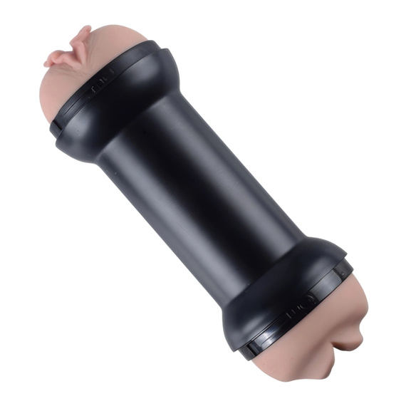 SEX MASTURBATOR MĘSKI PODWÓJNY SZTUCZNA POCHWA SSĄCY MASTURBATOR PENISA