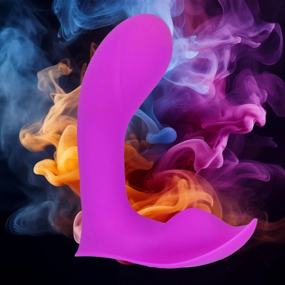 Wibrator Dla Kobiet 2w1 Motylek Do Majtek Pochwa I Łechtaczka Na USB LeLex