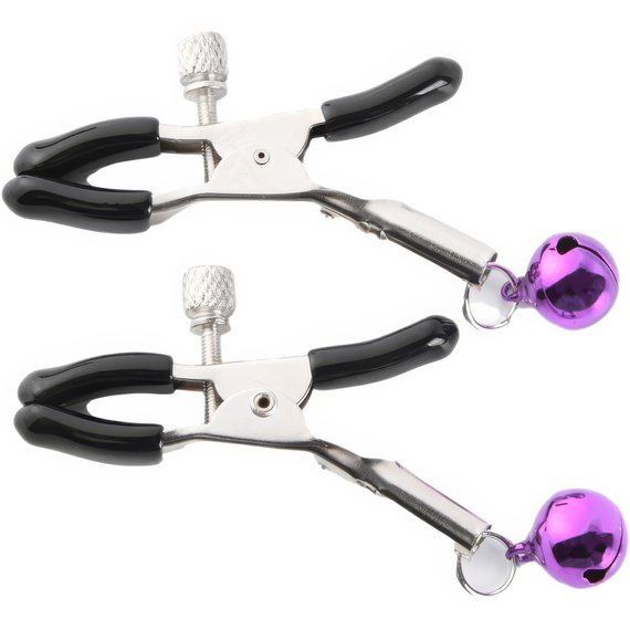 SOFT BDSM SPINKI NA SUTKI GRA WSTĘPNA Z DZWONECZKAMI BDSM PIĘKNE ZACISKI
