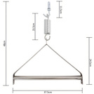 HUŚTAWKA BDSM Z UCHWYTEM DO MOCOWANIA EKSTREMALNY SEX RÓŻNE POZYCJE