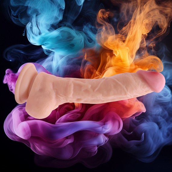 REALISTYCZNE DILDO DUŻY SEKS PENIS Z PRZYSSAWKĄ I JĄDRAMI NABRZMIAŁA ŻOŁĄDŹ