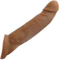 SILIKONOWA NAKŁADKA NA PENISA, ZAKŁADANA NA JĄDRA POGRUBIA I POWIĘKSZA