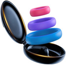 Pierścienie Na Penisa Zestaw 3szt Różne Rozmiary Silikonowe Ring Sex LeLex