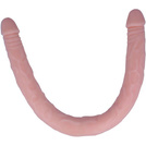 OGROMNY XXL LESBIJSKI EKSTRA DŁUGI GIĘTKI PENIS PODWÓJNE DWUSTRONNE DILDO