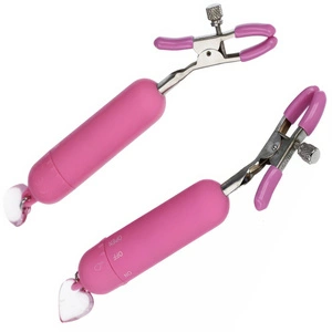 MEGA WIBRUJĄCE KLIPSY ZACISKI KLAMRY NA SUTKI EKSTREMALNE DOZNANIA BDSM