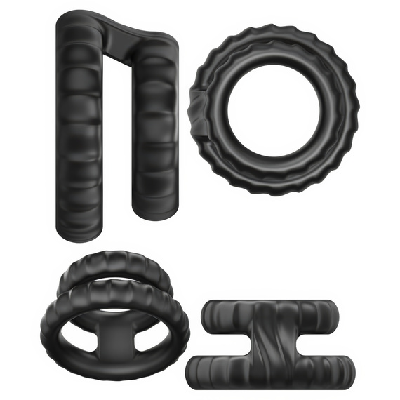 Erekcyjny Pierścień Na Penisa Podwójny Ring Wspomaga Erekcję I Orgazm LeLex