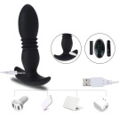 POSUWISTY MASAŻER PROSTATY KOREK ANALNY PLUG Z WIBRACJĄ DO MASAŻU ODBYTU