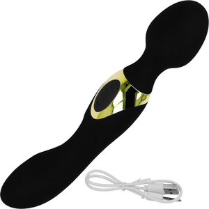 WIBRATOR DAMSKI EKSKLUZYWNY MASAŻER ŁECHTACZKI 2W1 SEX DILDO DWUSTRONNY