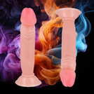 DILDO DO ANALU I WAGINY - GIĘTKI PENIS DONG NA PRZYSSAWCE REALISTYCZNE
