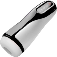 AUTOMATYCZNY MASTURBATOR POCHWA Z WIBRACJĄ, FUNKCJĄ SSANIA I PODGRZEWANA