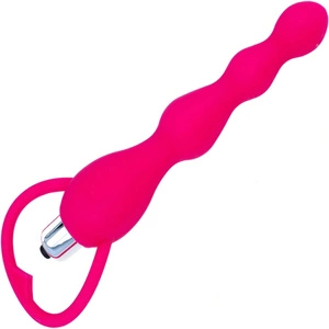 SONDA ANALNA Z WIBRACJĄ - LEPSZE NIŻ KOREK PLUG SILIKONOWE MASUJĄCE KULKI