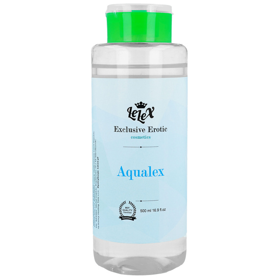 AQUALEX ŻEL NAWILŻAJACY INTYMNY NA BAZIE WODY DOSKONAŁY POŚLIZG 500ML