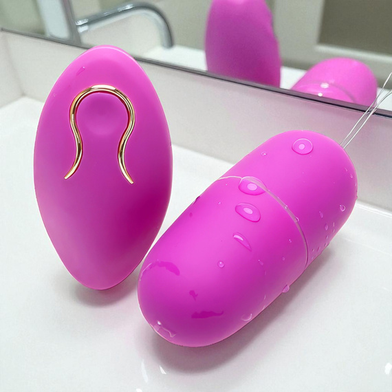 BEZPRZEWODOWE JAJKO STYMULUJĄCE WIBRUJĄCE Z PILOTEM PEWNY INTENSYWNY ORGAZM