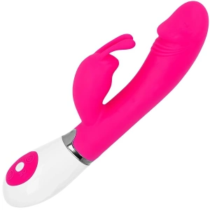 SILIKONOWY WIELOFUNKCYJNY WIBRATOR STYMULUJE POCHWĘ I ŁECHTACZKĘ MASAŻER