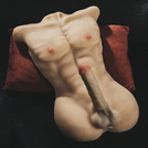 DUŻY TORS Z PENISEM ULTRAREALISTYCZNYM MĘSKA LALKA Z CYBERSKÓRY