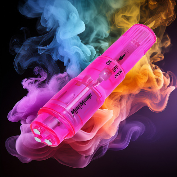 WIBRATOR Z MASAŻEREM DO ŁECHTACZKI SZYBKIE ORGAZMY MAŁY STYMULATOR POCHWY