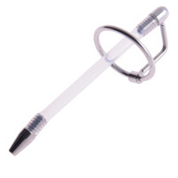 PENIS PLUG DILATOR Z UJŚCIEM RURKA DO PENISA MASTURBATOR CEWKI MOCZOWEJ