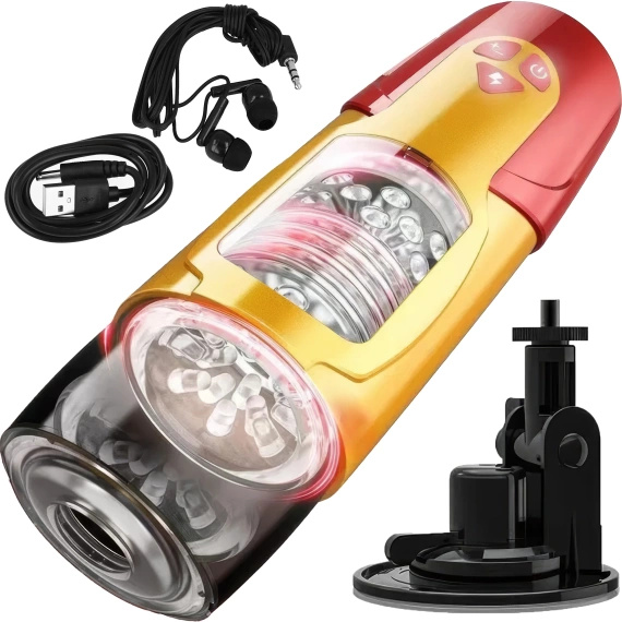 Masturbator W Tubie Dla Mężczyzn Realistyczny Automatyczny Posuwisty LeLex