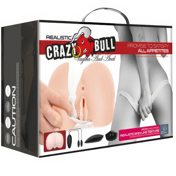 WIELKI SEX MASTURBATOR SZTUCZNA POCHWA ANUSIK JĘDRNE POŚLADKI + WIBRACJE