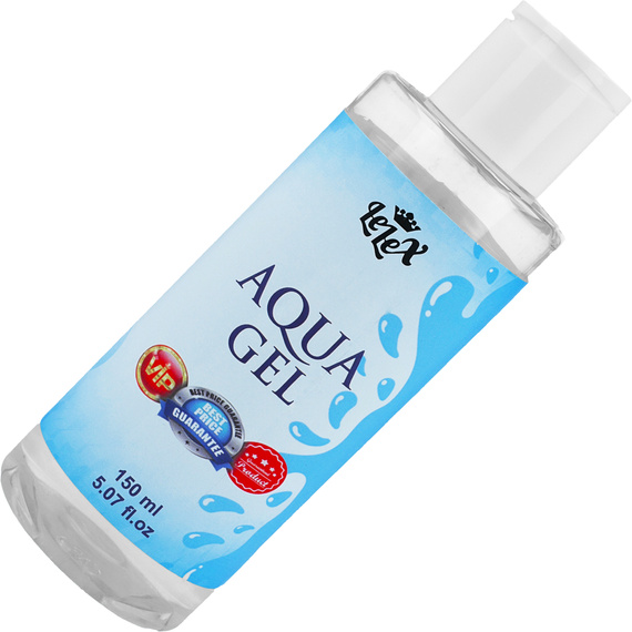 AQUA GEL 150ML NAWILŻAJĄCY ŻEL WODNY INTYMNY AQUA SUPER TRWAŁY POŚLIZGOWY