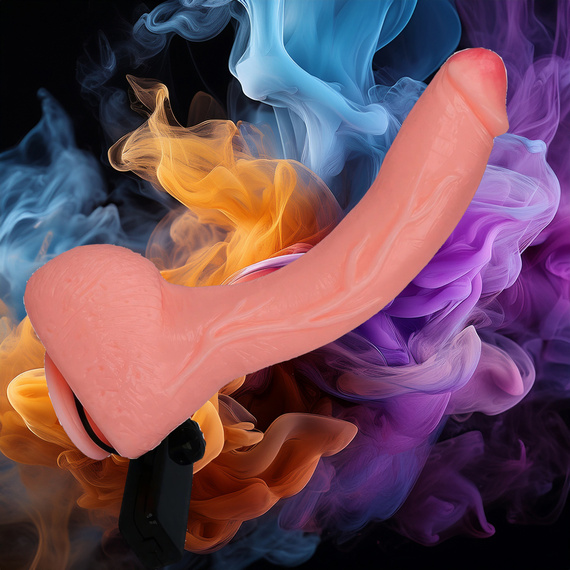 OGROMNY STEROWANY SEX PENIS Z WIBRACJĄ GŁĘBOKA PENETRACJA I STYMULACJA