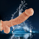 SZTUCZNY PENIS SEX DILDO MEGA CZŁONEK Z PRZYSSAWKĄ GŁĘBOKA PENETRACJA XL