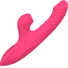 Wibrator 7 Trybów Góra-Dół Ruchomy Języczek Ssący Masażer Punktu G LeLex