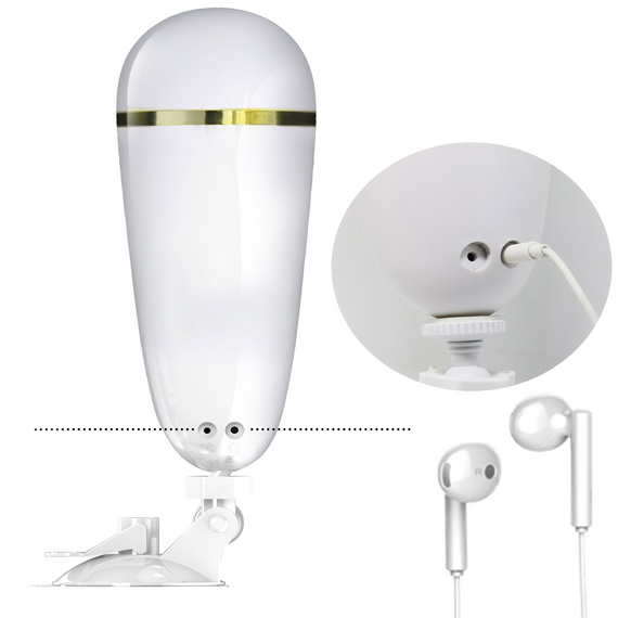 SZTUCZNA POCHWA W TUBIE 3D SSĄCY MASTURBATOR Z PRZYSSAWKĄ WIBRACJA