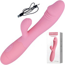 SILIKONOWY LUKSUSOWY WIBRATOR ŁADOWANY PRZEZ USB STYMULATOR ŁECHTACZKI