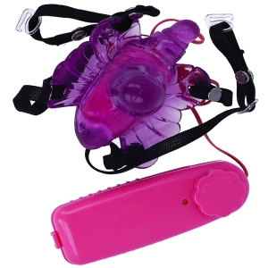 BARDZO MOCNO WIBRUJĄCY STYMULATOR ORGAZMOWY MOTYLEK WIBRATOR DO MAJTEK