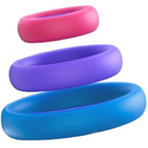 Pierścienie Na Penisa Zestaw 3szt Różne Rozmiary Silikonowe Ring Sex LeLex