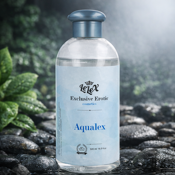AQUALEX ŻEL NAWILŻAJACY INTYMNY NA BAZIE WODY DOSKONAŁY POŚLIZG 500ML