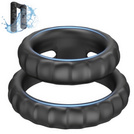 Erekcyjny Pierścień Na Penisa Podwójny Ring Wspomaga Erekcję I Orgazm LeLex