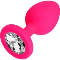 SEX KOREK ANALNY Z KRYSZTAŁEM MAŁY PLUG OZDOBA PUPCI DLA POCZĄTKUJĄCYCH