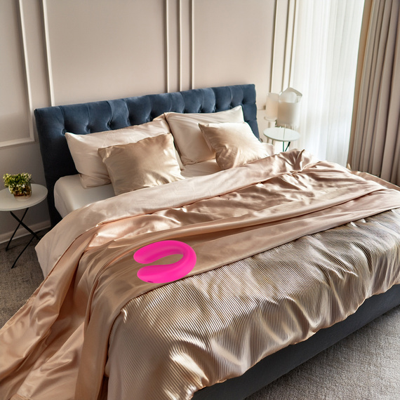 WIBARTOR MASAŻER DLA DWOJGA - UŻYWAĆ PODCZAS SEKSU PODWÓJNA ROZKOSZ EKSTAZA