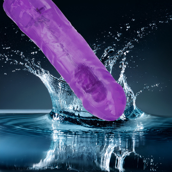 DUŻY ŻELOWY WIBRATOR WIELKI PENIS DO POCHWY XXL ŚREDNICA 5CM MĘSKI CZŁONEK 