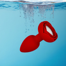 OZDOBNY KOREK ANALNY 7 TRYBÓW WIBRACJI ZDALNIE STEROWANY PODŚWIETLANY PLUG