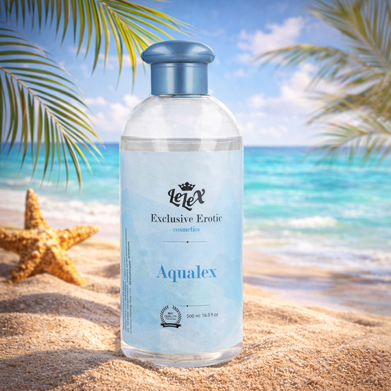 AQUALEX ŻEL NAWILŻAJACY INTYMNY NA BAZIE WODY DOSKONAŁY POŚLIZG 500ML