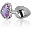 METALOWY ZESTAW KORKÓW ANALNYCH PLUG ZESTAW 3 KORKI SML MIX KORKÓW SERDUSZKA