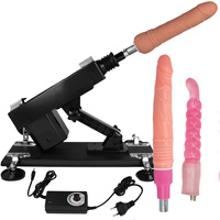 SEX GADŻET MEGA MASZYNA WIELOFUNCKYJNA ZESTAW 3X DILDO Z PRZYSSAWKAMI