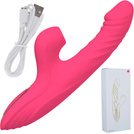 Wibrator 7 Trybów Góra-Dół Ruchomy Języczek Ssący Masażer Punktu G LeLex