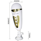 SZTUCZNA POCHWA W TUBIE 3D SSĄCY MASTURBATOR Z PRZYSSAWKĄ WIBRACJA