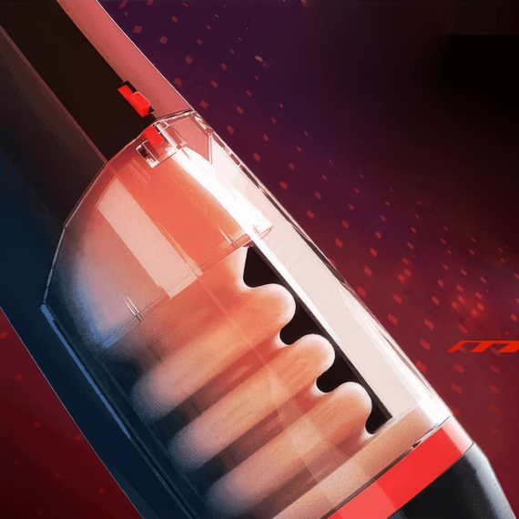 Realistyczny Masturbator Męski Posuwisty Ruch Góra-Dół Z Wypustkami LeLex