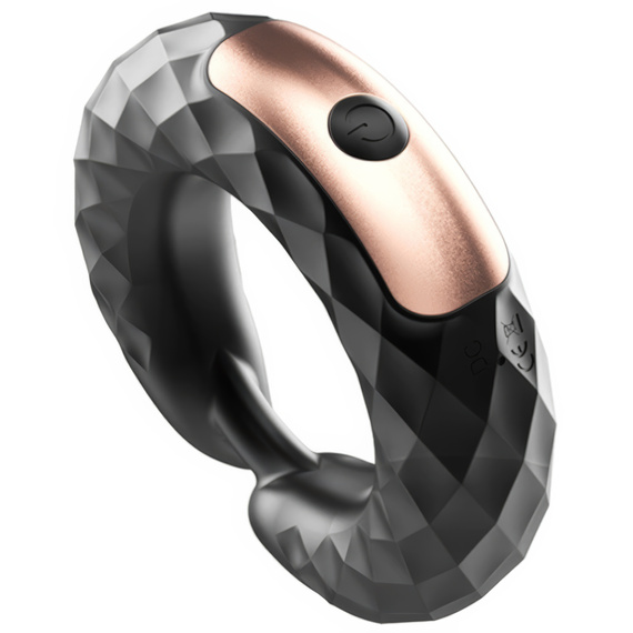 Erekcyjny Pierścień Na Penisa Wibrujący Stymuluje Łechtaczkę Dla Par LeLex